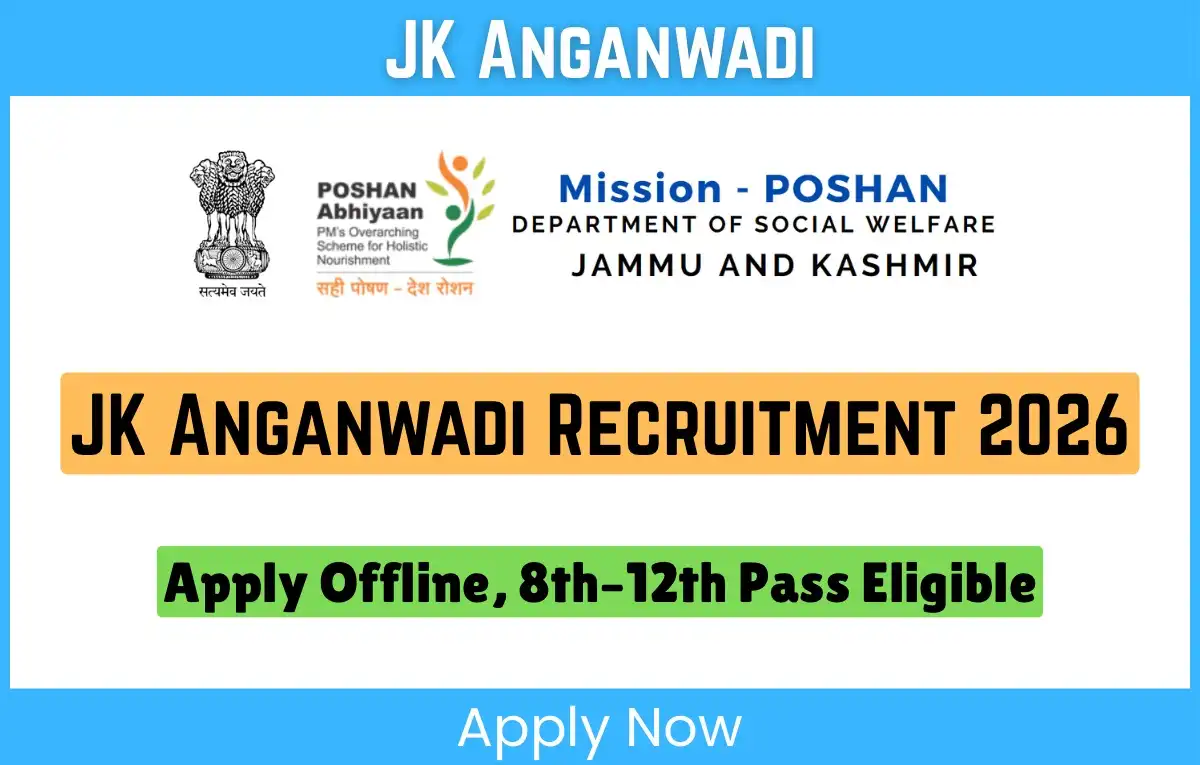 JK Anganwadi Recruitment 2026