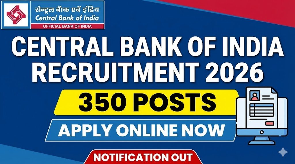 Central Bank of India Recruitment 2026