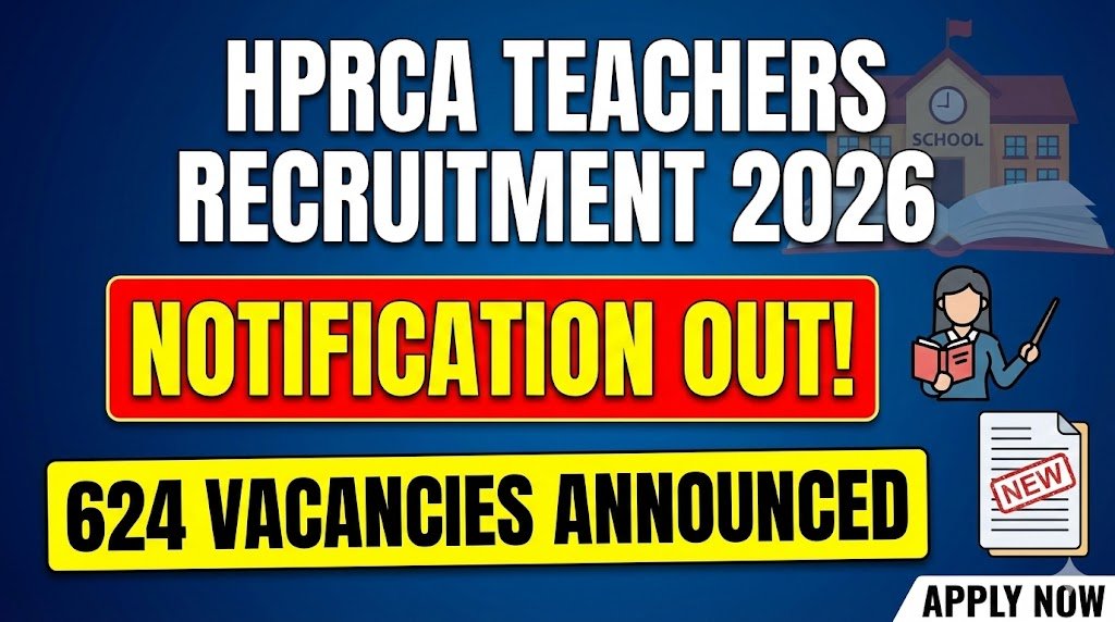 HPRCA Teacher Recruitment 2026