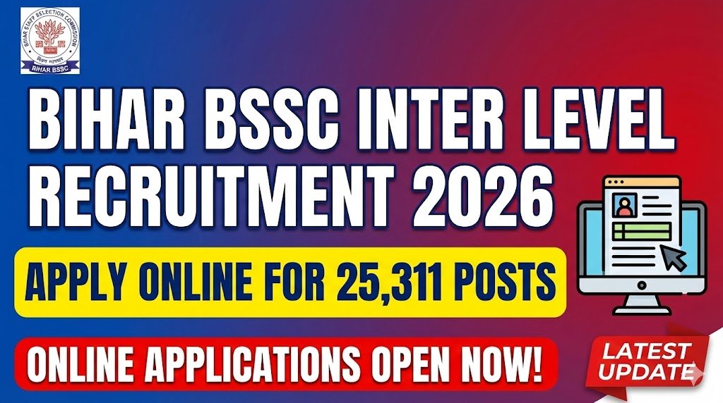 Bihar BSSC Inter Level Recruitment 2026