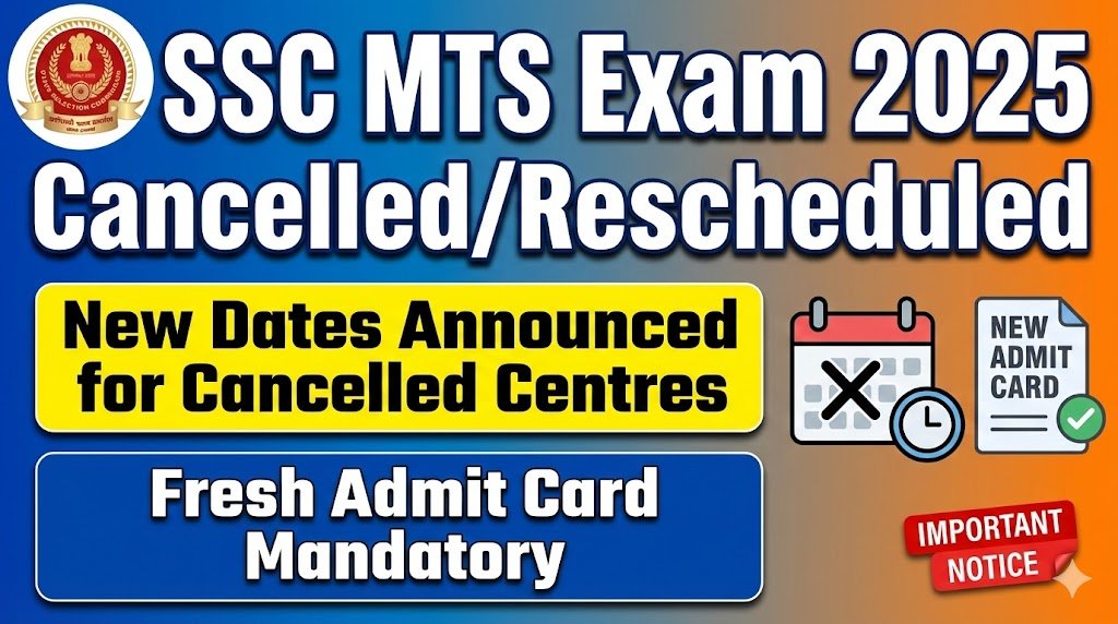 SSC MTS Exam 2025