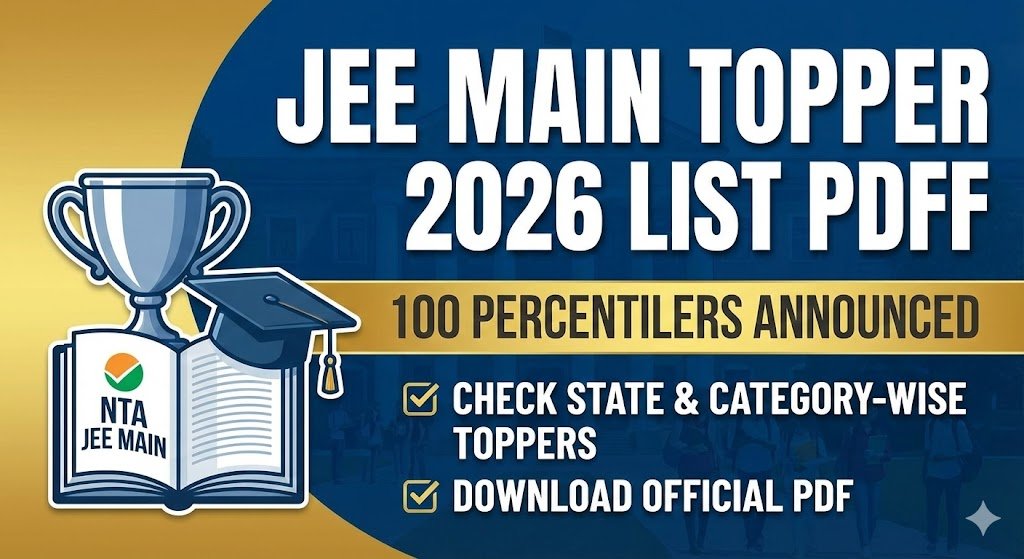 JEE Main Topper 2026