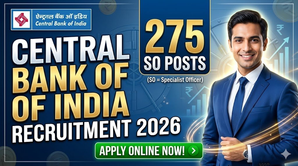 Central Bank of India Recruitment 2026