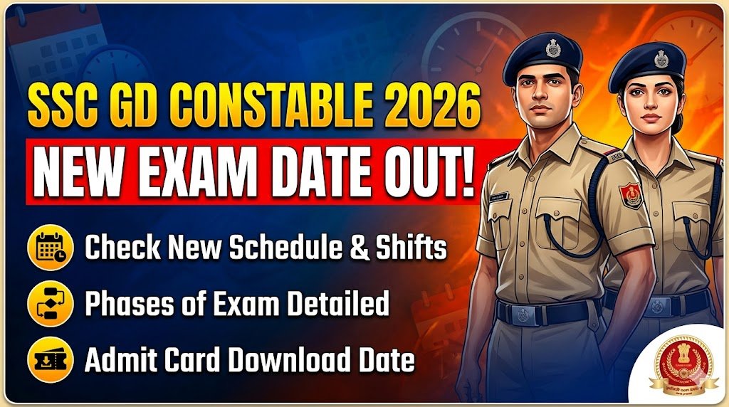 SSC GD Constable 2026 New Exam Date