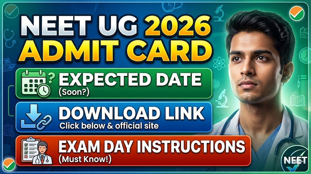 NEET UG 2026 Admit Card