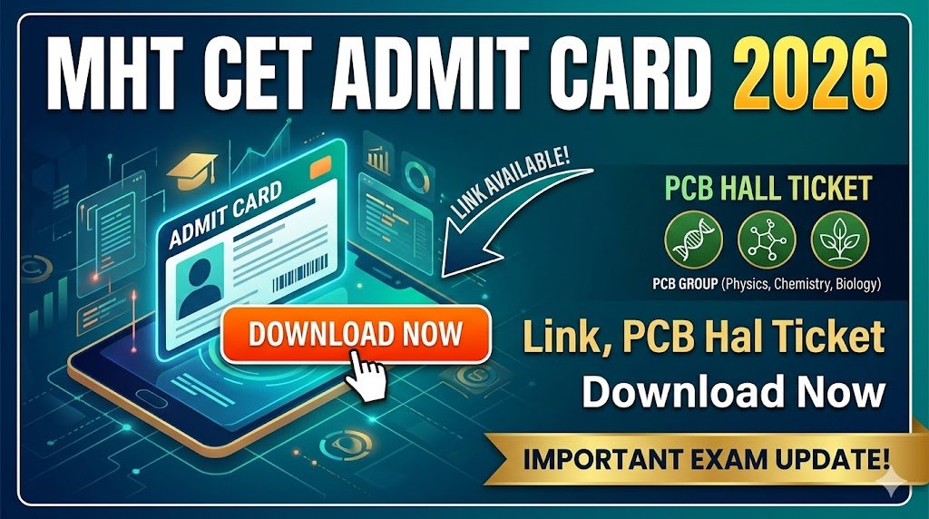 MHT CET Admit Card 2026